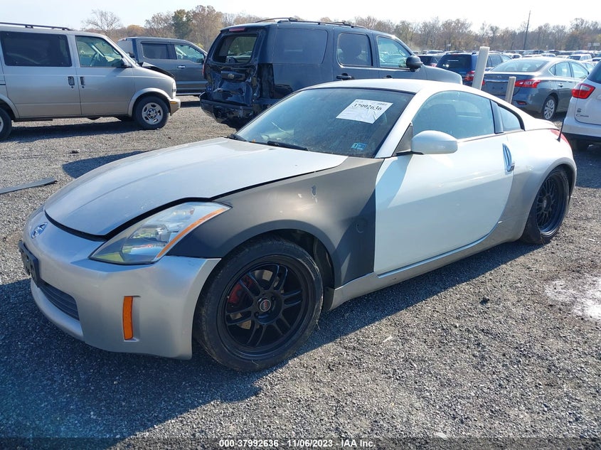 2003 Nissan 350Z Touring VIN: JN1AZ34E93T004202 Lot: 37992636