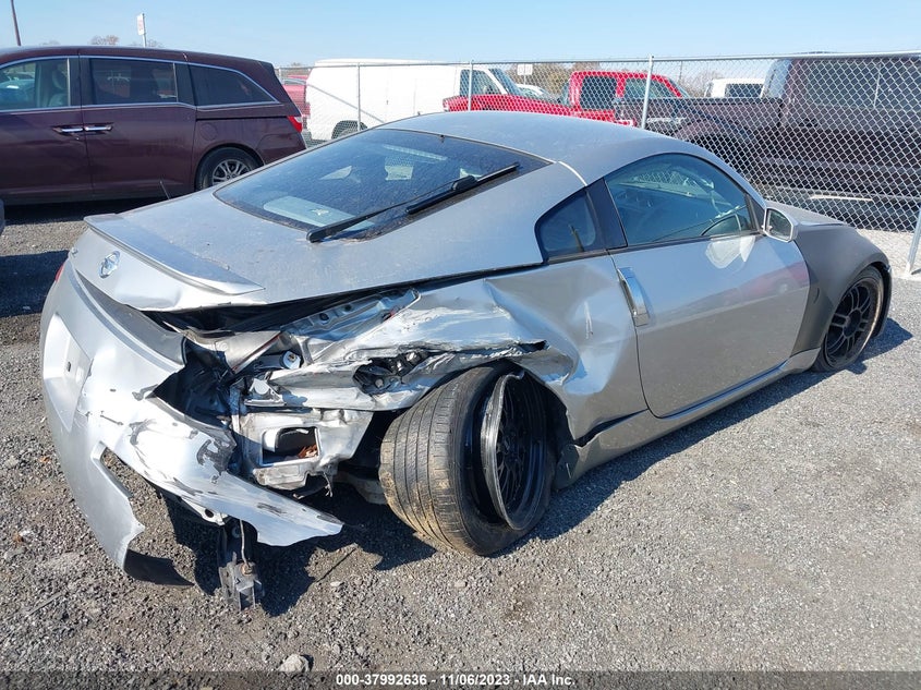 2003 Nissan 350Z Touring VIN: JN1AZ34E93T004202 Lot: 37992636
