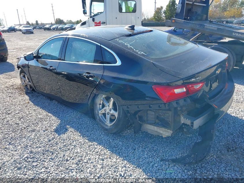 2017 Chevrolet Malibu Ls VIN: 1G1ZB5ST1HF275769 Lot: 37992647