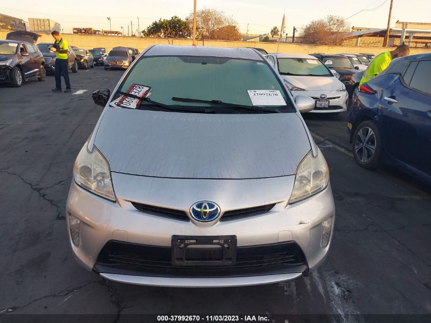 2014 Toyota Prius Four/Five/Three/One/Two VIN: JTDKN3DU7E1773882 Lot: 37992670