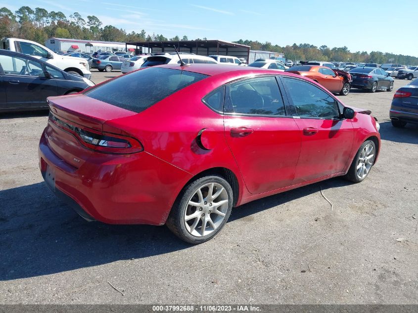 2013 Dodge Dart Sxt/Rallye VIN: 1C3CDFBA7DD301961 Lot: 37992688