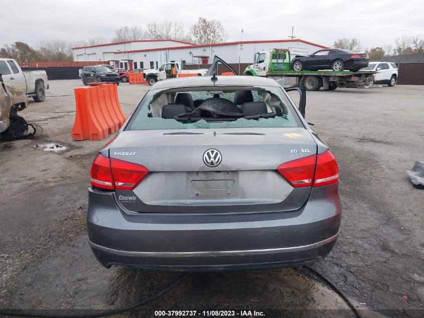 1VWCV7A32FC031948 2015 Volkswagen Passat 2.0L Tdi Sel Premium