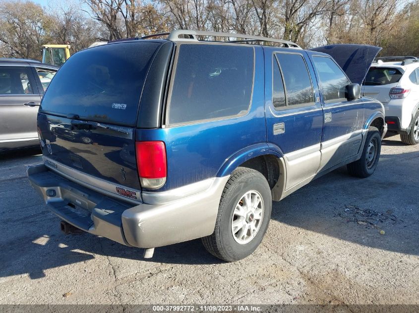 1999 GMC Jimmy Slt VIN: 1GKDT13W9X2516973 Lot: 37992772