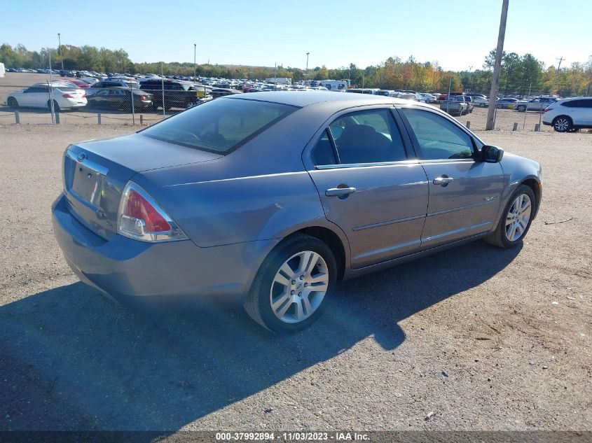 2007 Ford Fusion Sel VIN: 3FAHP08ZX7R113939 Lot: 37992894