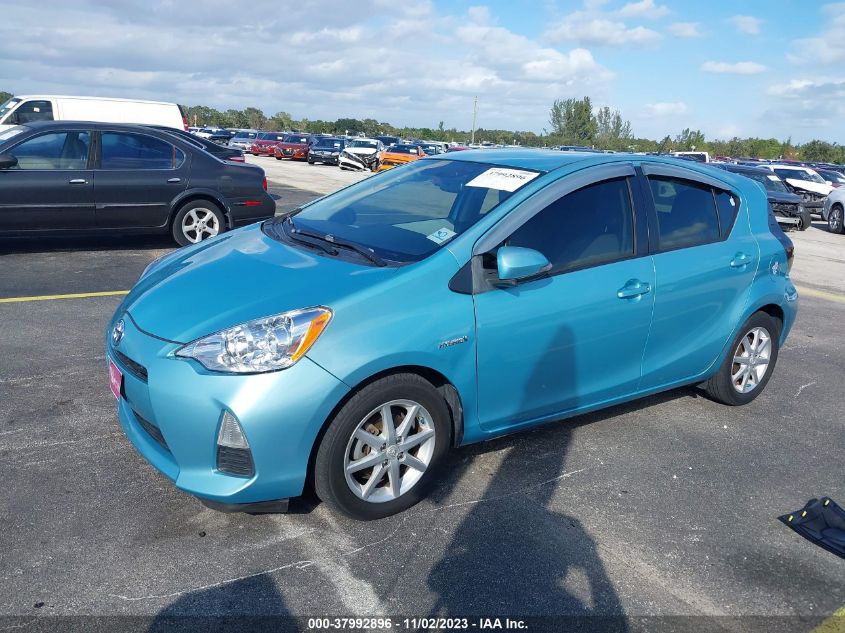 2012 Toyota Prius C Three VIN: JTDKDTB30C1030250 Lot: 37992896