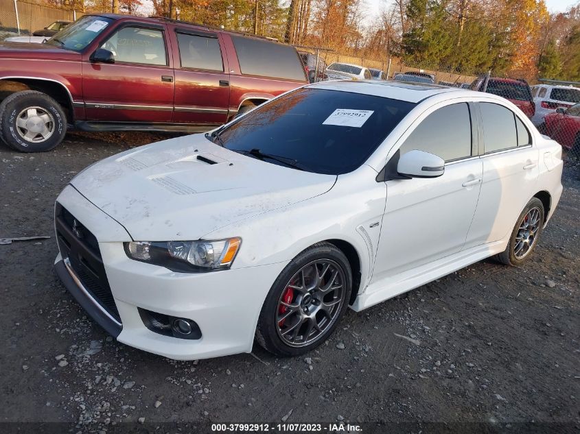 2015 Mitsubishi Lancer Evolution Mr VIN: JA32W5FVXFU008341 Lot: 37992912