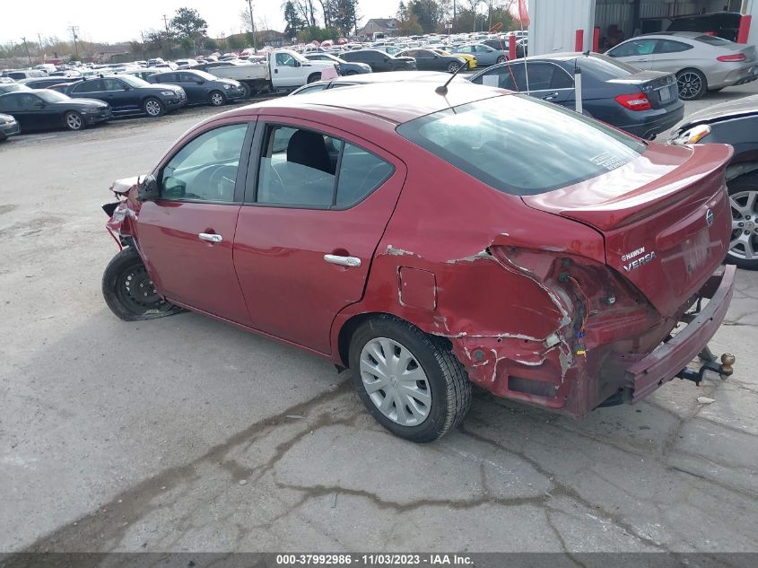 2017 Nissan Versa 1.6 Sv VIN: 3N1CN7AP7HK456717 Lot: 37992986