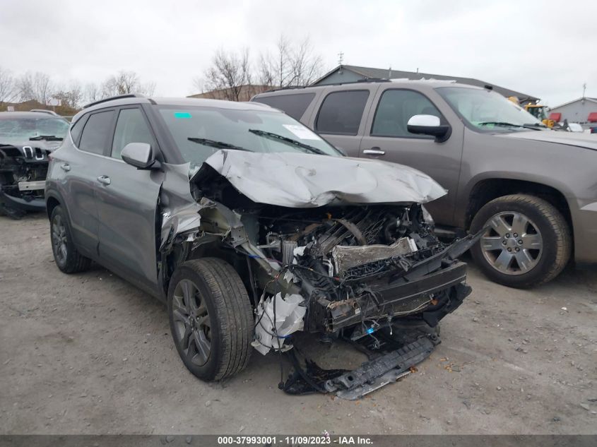 2021 Kia Seltos S VIN: KNDEUCAA1M7166947 Lot: 37993001