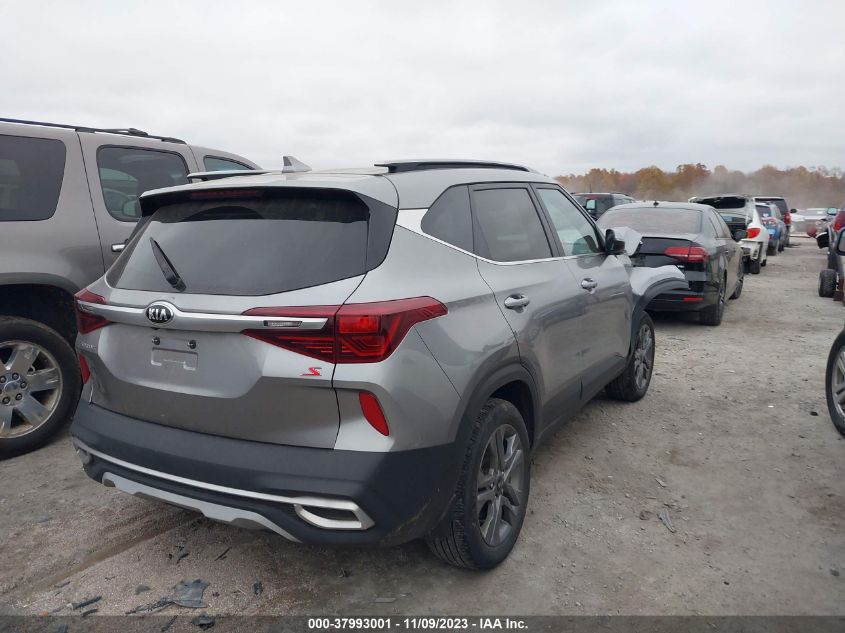 2021 Kia Seltos S VIN: KNDEUCAA1M7166947 Lot: 37993001