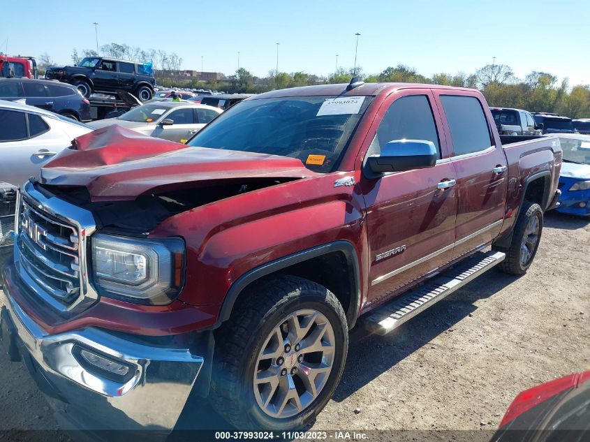 2017 GMC Sierra 1500 Slt VIN: 3GTU2NEC0HG344804 Lot: 37993024