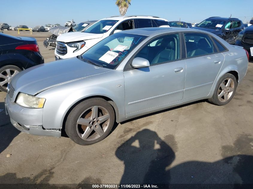 2005 Audi A4 1.8T Se VIN: WAUJC68E25A103028 Lot: 37993031