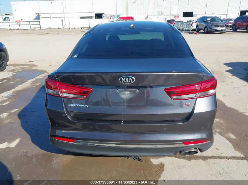 2018 Kia Optima S VIN: 5XXGT4L39JG215377 Lot: 37993091