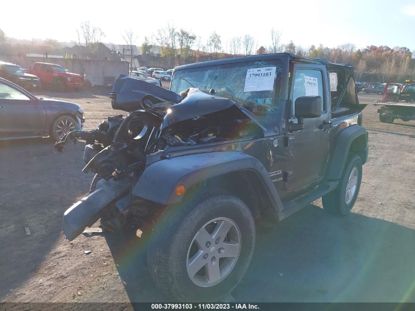 2010 Jeep Wrangler Sport VIN: 1J4GA2D15AL136760 Lot: 37993103