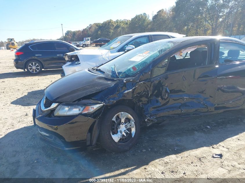 2013 Honda Civic Lx VIN: 19XFB2F55DE295497 Lot: 37993152