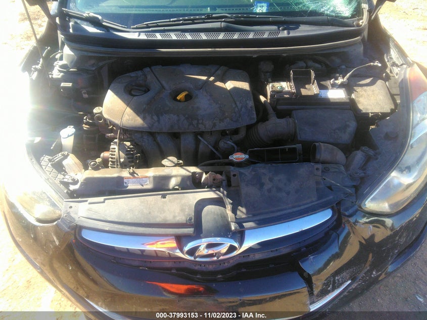 2012 Hyundai Elantra Gls VIN: 5NPDH4AE9CH070292 Lot: 37993153