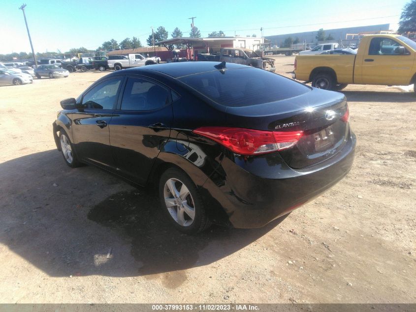 2012 Hyundai Elantra Gls VIN: 5NPDH4AE9CH070292 Lot: 37993153