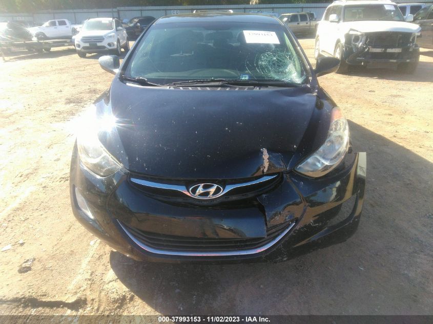 2012 Hyundai Elantra Gls VIN: 5NPDH4AE9CH070292 Lot: 37993153