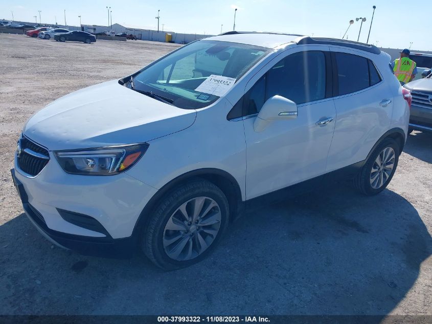 2018 Buick Encore Preferred VIN: KL4CJASB2JB520067 Lot: 37993322