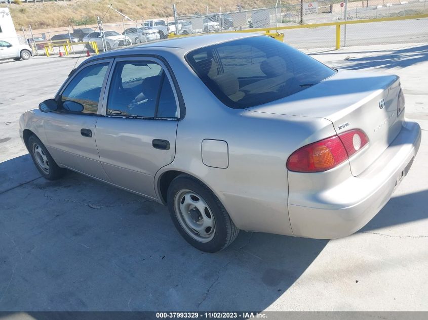 2002 Toyota Corolla Ce VIN: 1NXBR12E32Z583023 Lot: 37993329