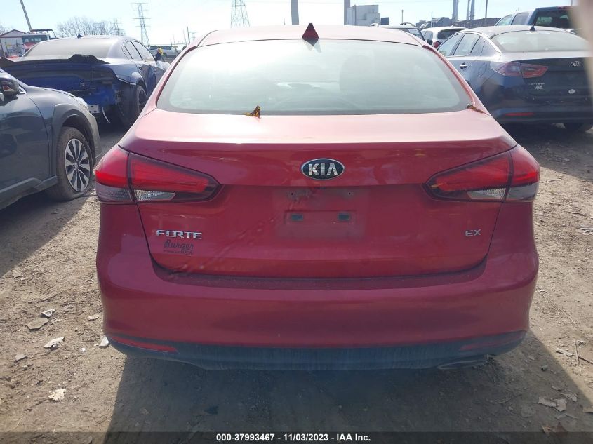 2017 Kia Forte Ex VIN: 3KPFL4A80HE036383 Lot: 37993467