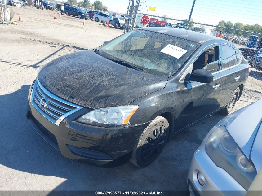 2015 Nissan Sentra Sv VIN: 3N1AB7AP1FY282251 Lot: 37993577