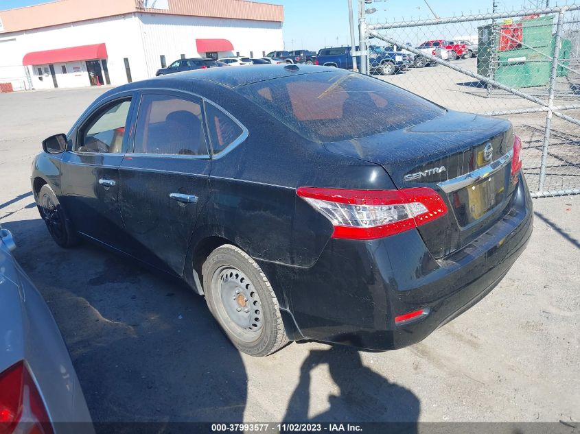 2015 Nissan Sentra Sv VIN: 3N1AB7AP1FY282251 Lot: 37993577