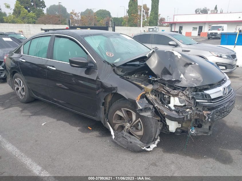 2017 Honda Accord Lx VIN: 1HGCR2F33HA016961 Lot: 37993621