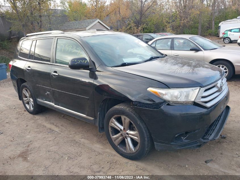 5TDDK3EH8BS072124 2011 Toyota Highlander Limited V6