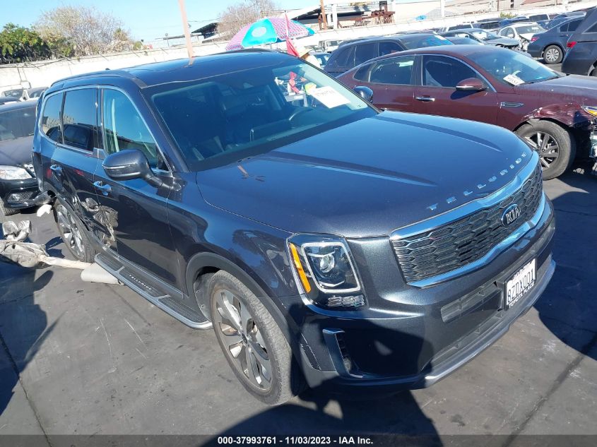 2021 Kia Telluride S VIN: 5XYP6DHC9MG108376 Lot: 37993761