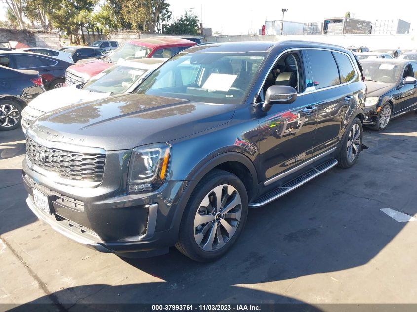 2021 Kia Telluride S VIN: 5XYP6DHC9MG108376 Lot: 37993761