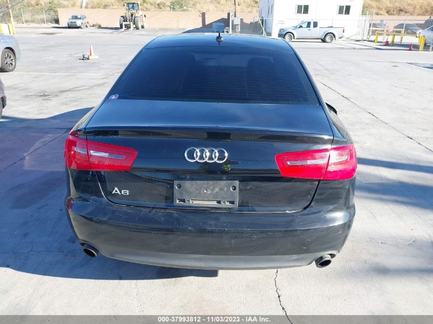 2014 Audi A6 2.0T Premium VIN: WAUGFAFC7EN027076 Lot: 37993812