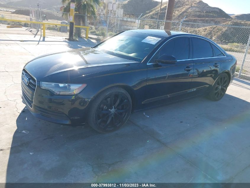 2014 Audi A6 2.0T Premium VIN: WAUGFAFC7EN027076 Lot: 37993812