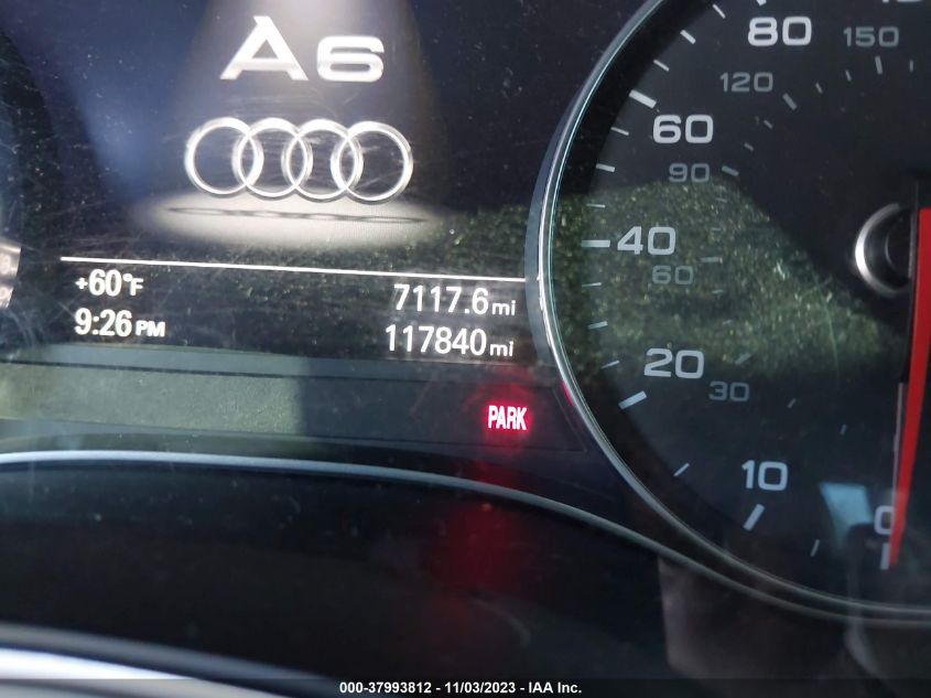 2014 Audi A6 2.0T Premium VIN: WAUGFAFC7EN027076 Lot: 37993812