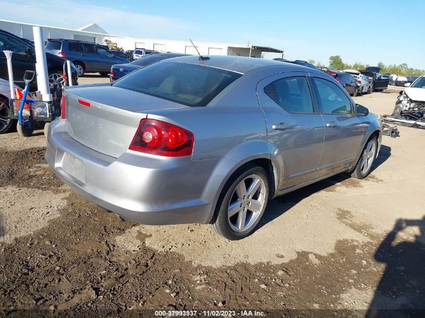 2013 Dodge Avenger Se VIN: 1C3CDZAB4DN606789 Lot: 37993937