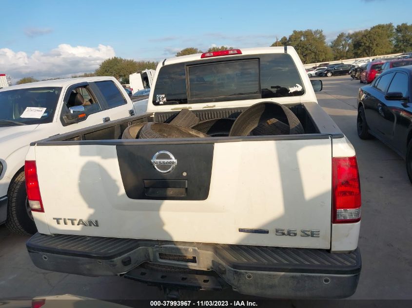 2010 Nissan Titan Se VIN: 1N6BA0ED4AN321560 Lot: 37993967