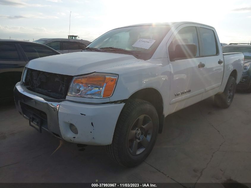 2010 Nissan Titan Se VIN: 1N6BA0ED4AN321560 Lot: 37993967