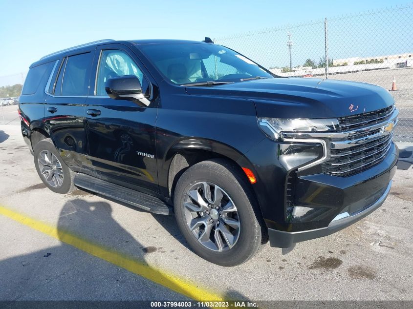 2021 Chevrolet Tahoe 2Wd Lt VIN: 1GNSCNKD4MR235913 Lot: 37994003