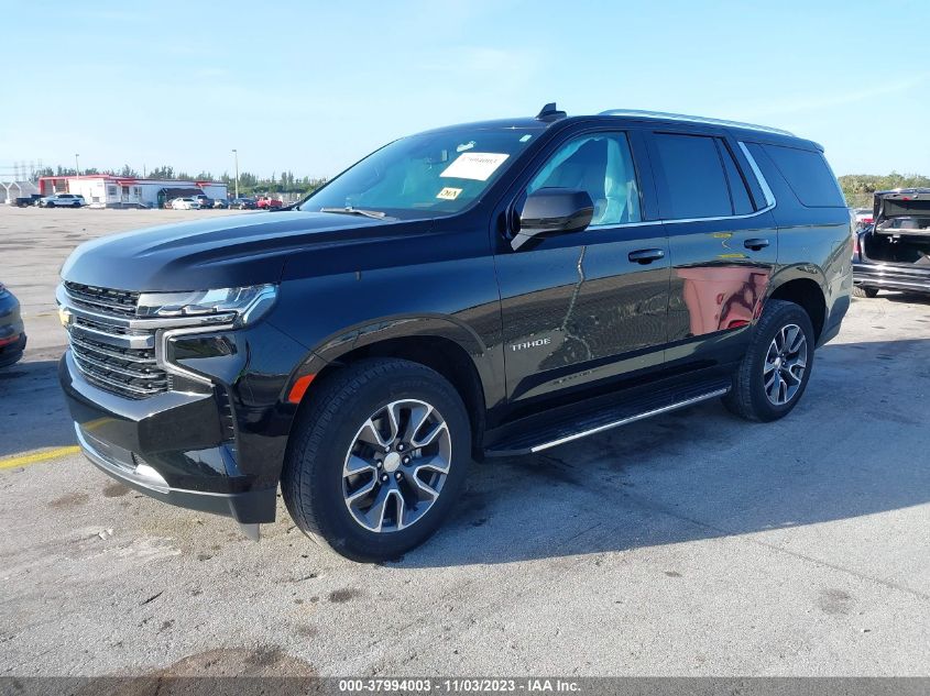 2021 Chevrolet Tahoe 2Wd Lt VIN: 1GNSCNKD4MR235913 Lot: 37994003