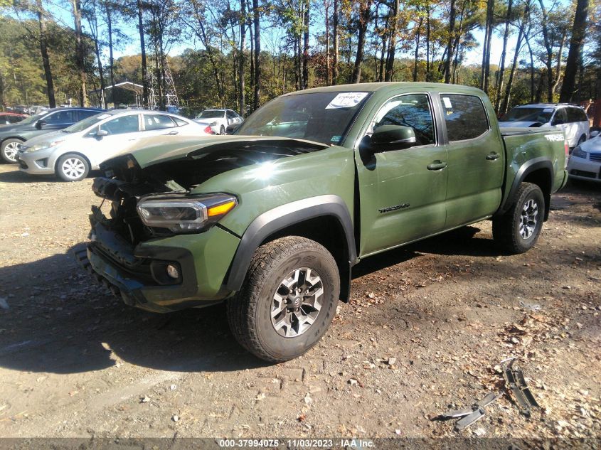 2021 Toyota Tacoma Trd Off-Road VIN: 3TMCZ5AN8MM429125 Lot: 37994075