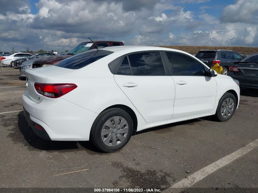 2019 Kia Rio S VIN: 3KPA24AB9KE158417 Lot: 37994108