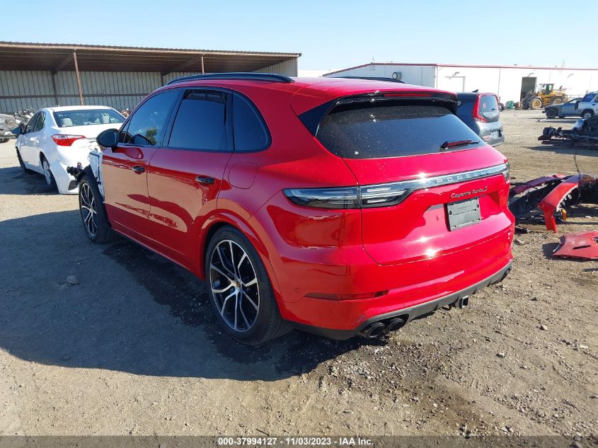 2022 Porsche Cayenne E-Hybrid Turbo S VIN: WP1AH2AYXNDA46091 Lot: 37994127