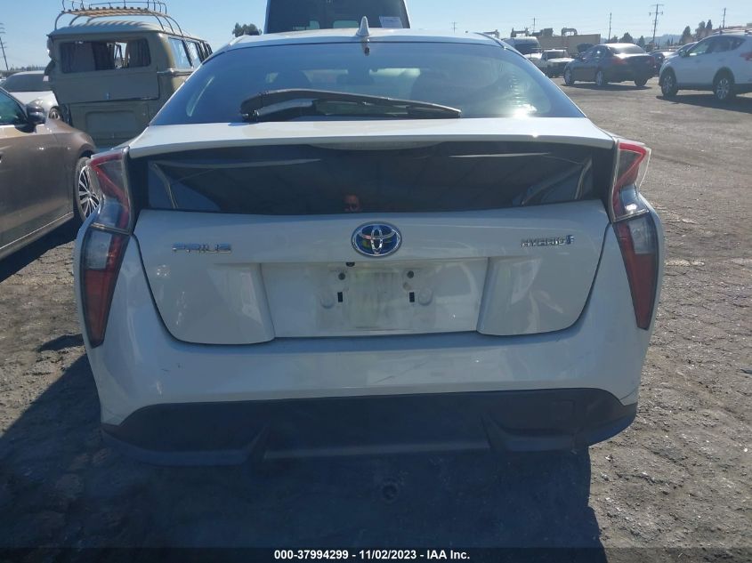 2016 Toyota Prius Three Touring VIN: JTDKARFU4G3015100 Lot: 37994299