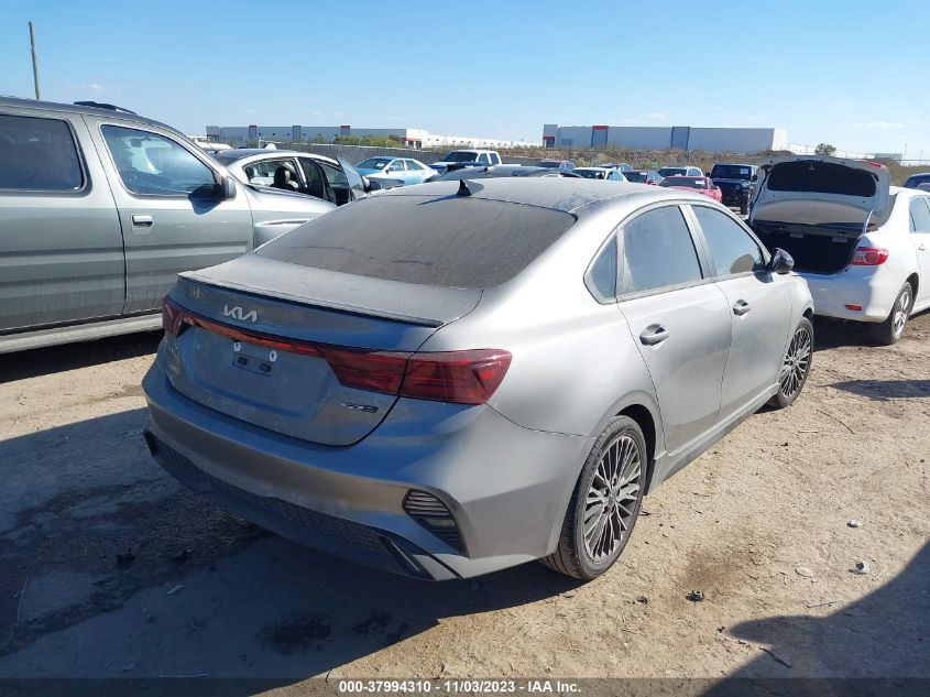 2022 Kia Forte Gt-Line VIN: 3KPF54AD7NE481755 Lot: 37994310