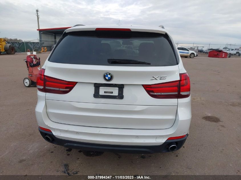 2015 BMW X5 xDrive35I VIN: 5UXKR0C52F0P11258 Lot: 37994347