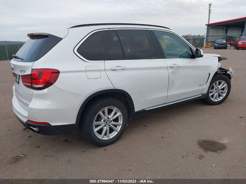 2015 BMW X5 xDrive35I VIN: 5UXKR0C52F0P11258 Lot: 37994347