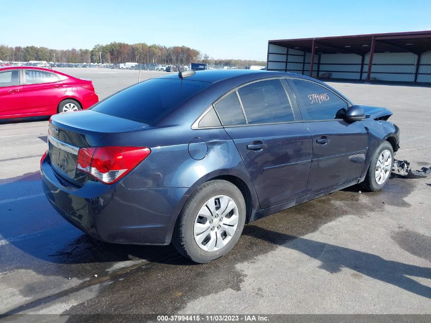 1G1PB5SH7F7143478 2015 Chevrolet Cruze Ls Manual