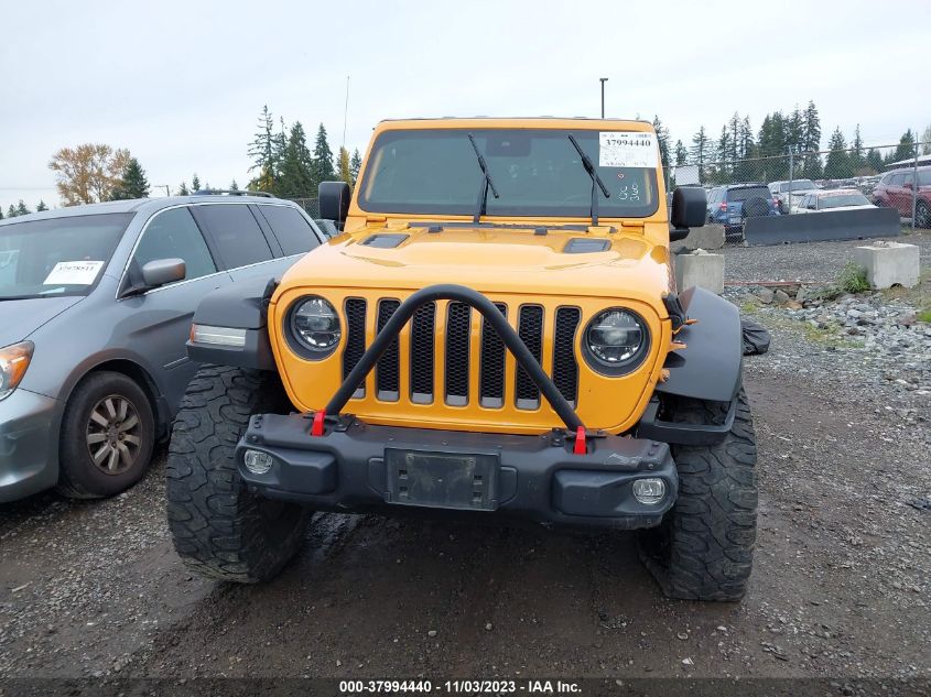 2021 Jeep Wrangler Unlimited Rubicon 4X4 VIN: 1C4JJXFM0MW654326 Lot: 37994440