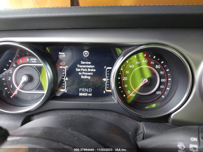 2021 Jeep Wrangler Unlimited Rubicon 4X4 VIN: 1C4JJXFM0MW654326 Lot: 37994440