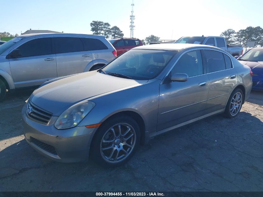 2006 Infiniti G35 Sedan VIN: JNKCV51E26M506046 Lot: 37994455