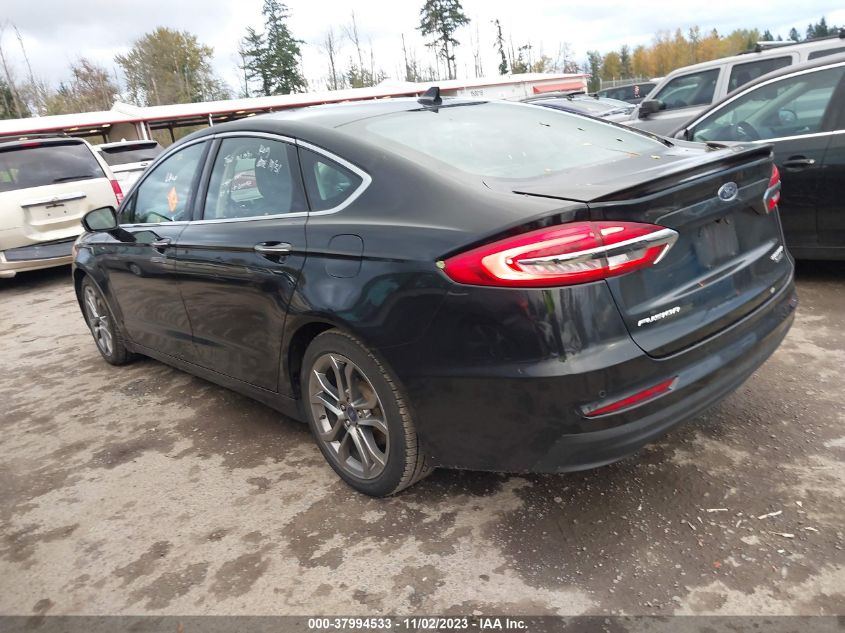 2020 Ford Fusion Hybrid Titanium VIN: JM1BL1UF5C1588836 Lot: 37994533